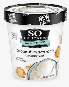 Coconut Macaroon Coconutmilk Frozen Dessert"  Class="pro-xlgimg - So Delicious Coconut Macaroon Ice Cream, HD Png Download, Free Download