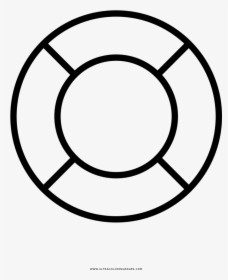 Lifesaver Coloring Page - Astrologia Icon, HD Png Download, Free Download