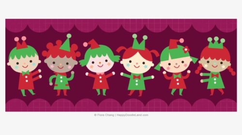 Christmas Kids © Flora Chang, HD Png Download, Free Download