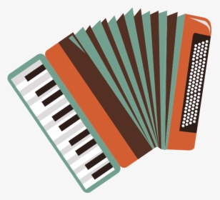 Transparent Accordion Clipart - Button Accordion, HD Png Download, Free Download