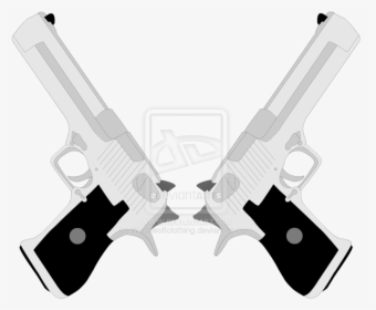 Imi Desert Eagle Firearm Art Revolver Pistol - Desert Eagle Clip Art, HD Png Download, Free Download