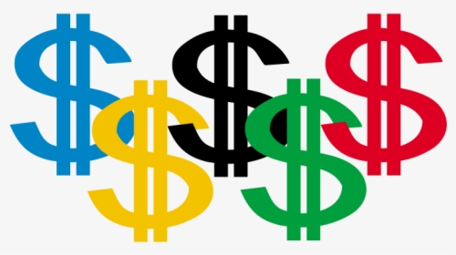 Pics Of Dollar Signs - Money And The Olympics, HD Png Download, Free Download
