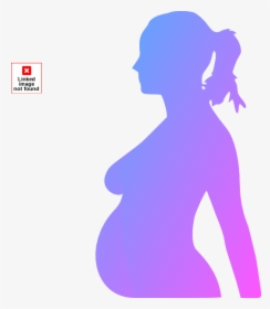 Pregnant Woman Clip Art At Clker - Pregnant Clip Art, HD Png Download, Free Download