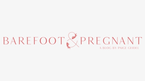 Barefoot & Pregnant Logo-01 - Calligraphy, HD Png Download, Free Download