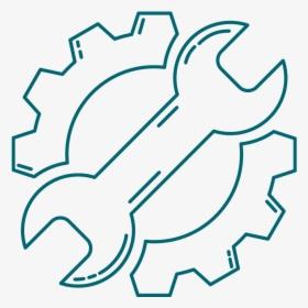 Gear And Wrench Services Icon - Wrench, HD Png Download, Free Download