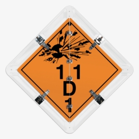 1.1 D Placard, HD Png Download, Free Download