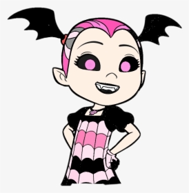 Myedit Vampire Vampirina Show Disney Demon - Vampirina Drawing, HD Png Download, Free Download