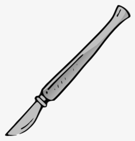 Knife Clipart Surgeon - Scalpel Clip Art, HD Png Download, Free Download