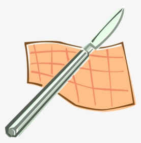 Vector Illustration Of Hospital Operating Room Scalpel - Knife, HD Png Download, Free Download