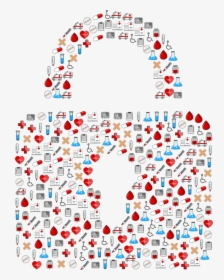 Heart,line,circle - Free Medical Security, HD Png Download, Free Download