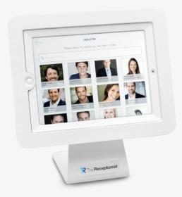 The Receptionist Digital Sign In Visitor Management - Tablet Computer, HD Png Download, Free Download