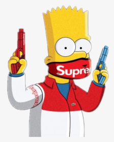 Bart Simpson With Gun, HD Png Download, Free Download