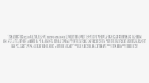 Transparent Movie Credits Template - Movie Poster Credit Png, Png Download, Free Download