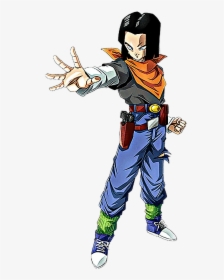 #freetoedit #android18 #dbz #android17 #fight #dbzsuper - Cartoon, HD Png Download, Free Download