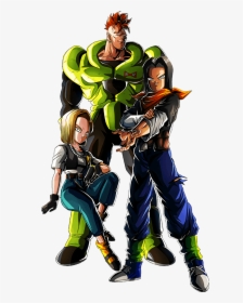 Android 16 17 18 Dokkan Lr, HD Png Download, Free Download