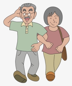 Grandparents Are Walking Clipart, HD Png Download, Free Download