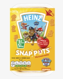 Paw Patrol Pasta Shapes Snap Pots - Heinz Peppa Snap Pots, HD Png Download, Free Download