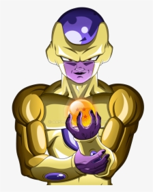 Golden Frieza By Aashan , Png Download - Golden Frieza Png, Transparent Png, Free Download