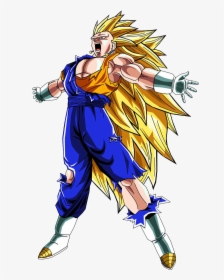 No Caption Provided - Dragon Ball Z Vegetto Ssj3, HD Png Download, Free Download