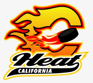 Caheat Logo - California Heat Hockey Logo, HD Png Download, Free Download