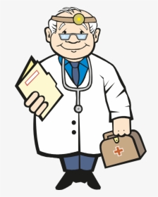 Tired Nurse Png - Clipart Doctor Cartoon, Transparent Png, Free Download