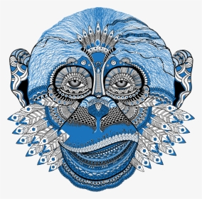 New Year's Eve Monkey, HD Png Download, Free Download