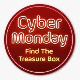 Find Treasure Box On Cyber Monday - Circle, HD Png Download, Free Download