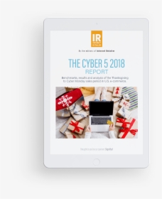 The Cyber 5 Ipad With Shadow - Online Holiday Shopping, HD Png Download, Free Download