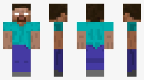 Minecraft Clipart Minecraft Herobrine - Skin Minecraft Steve, HD Png Download, Free Download