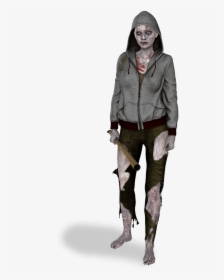 Png Transparent Zombie Girl, Png Download, Free Download