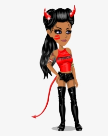 This One Is A Zombie With Some Style, I Absolutely - Devil Outfit Msp, HD Png Download, Free Download