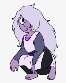 Dog Dog Like Mammal Hair White Mammal Fictional Character - Amethyst Steven Universe Au, HD Png Download, Free Download