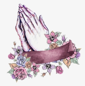 #watercolor #prayers #praying #pray #prayinghands #hands - Praying Hands, HD Png Download, Free Download