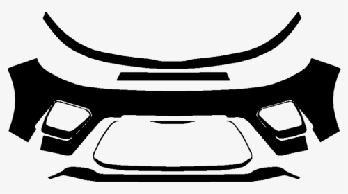 2020 Kia Soul X-line 3m Clear Bra Front Bumper Paint - 2020 Kia Soul Bra, HD Png Download, Free Download