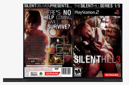 Silent Hill 3 Box Art Cover - Silent Hill 3 Ps2 Cover, HD Png Download, Free Download