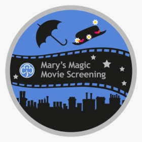 Transparent Mary Poppins Logo Png - Mary Poppins Returns Badge, Png Download, Free Download