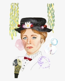 Mary Poppins - Julie Mary Poppins Transparent, HD Png Download, Free Download