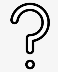 Question Mark Line Icon Png, Transparent Png, Free Download