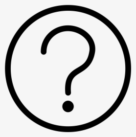 Question Mark Png White - Question Mark Icon Svg, Transparent Png, Free Download