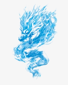 #dragon #bluefire #firedragon #forremix - Blue Fire Dragon Png, Transparent Png, Free Download