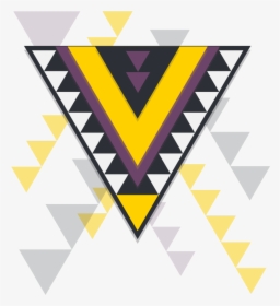 #geometric #geometricshapes #triangle #pattern #background - Estampados De Triangulos, HD Png Download, Free Download