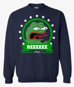 Reeeeee Angry Pepe Kekistan Sweatshirt - Pepe The Frog Mikina, HD Png Download, Free Download