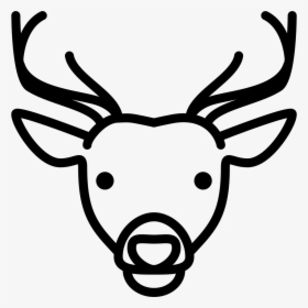 Deer Head - Icono De Venado, HD Png Download, Free Download