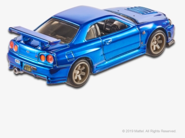 Hot Wheels Rlc Skyline R34, HD Png Download, Free Download