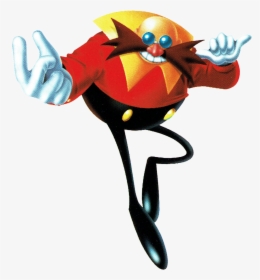 “artwork Of Eggman From The Japanese Manual For Sonic - Japanese Robotnik, HD Png Download, Free Download
