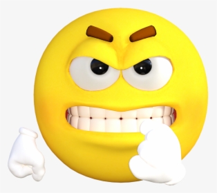 Transparent Emoji Smiley Png - Smiley Gewitter, Png Download, Free Download