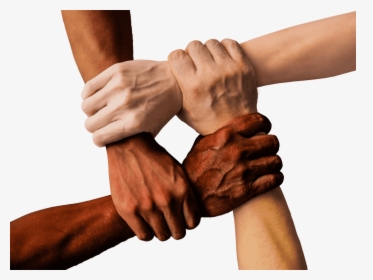 Hands Teamwork - People Of Different Cultures Holding Hands Png, Transparent Png, Free Download