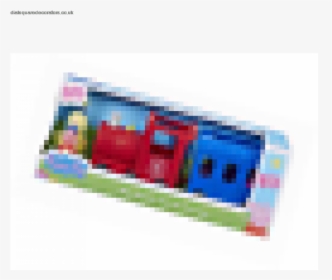 Peppa Pig Grandpa Pig"s Train And Carriage - Craft, HD Png Download, Free Download