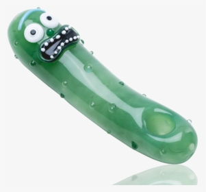 Empire Glassworks Pickle Rick Hand Pipe - Crack Pipe Transparent Background, HD Png Download, Free Download
