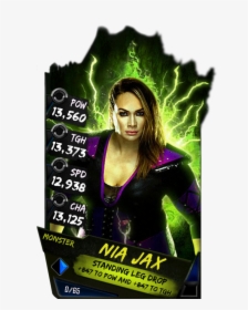 Nia Jax Wwe Supercard Season 2 Debut Wwe Supercard - Wwe Supercard Season 4 Monster, HD Png Download, Free Download